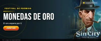Lluvia de Giros Gratis en Slots promotion banner
